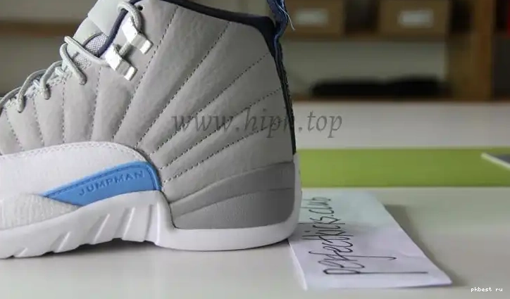 University 12 Jordan Air Blue Grey 0611
